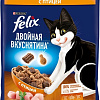 Сухой корм для кошек Felix Двойная вкуснятина с птицей 600 г