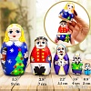 Развивающая игра Брестская Матрешка Щелкунчик (набор 5 шт)