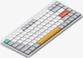 Клавиатура NuPhy Air75 V2 Ionic White (Gateron Low Profile Red 2.0)