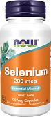 Витамины, минералы Now Foods Selenium 200 мкг (90 капсул)