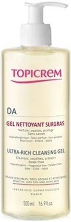 Topicrem Гель для душа АД Ультра Риш очищающий 500 мл