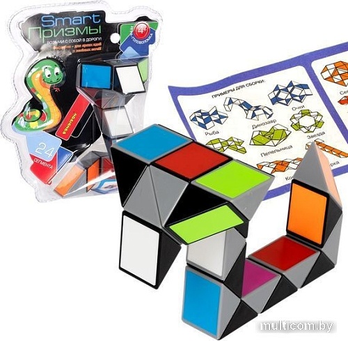 Головоломка Bondibon Smart Призмы. Пестрая змейка ВВ5281