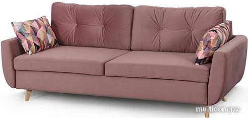 Диван Мебельград Калгари 2 (альба роза/твинкли розовый)