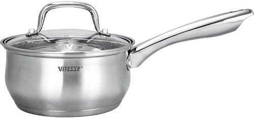 Кастрюля с длинной ручкой Vitesse VS-2052
