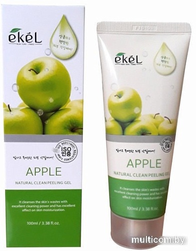 Ekel Пилинг для лица Apple Natural Clean Peeling Gel 100 мл