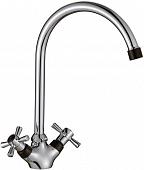 Смеситель Decoroom DR46028 (хром/черный)
