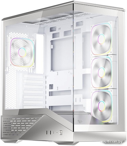 Корпус 1stPlayer GM7 ARGB GM7-SV-3FN7R-W-1FN7-W (серебристый)