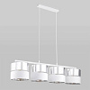 Подвесная люстра TK Lighting Hilton Silver 4177