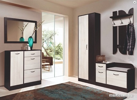 Банкетка Мебель-класс Порто-7 МК 501.09.07 (правый, венге/ясень шимо светлый)