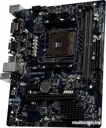 Материнская плата MSI A320M PRO-E