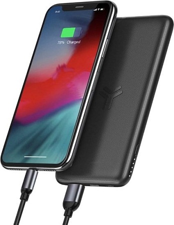 Портативное зарядное устройство Baseus S10 Bracket Wireless PPS10-01 10000mAh (черный)