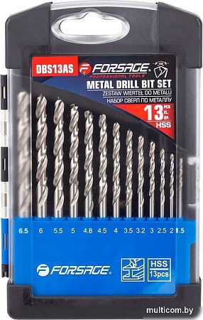 Набор сверл FORSAGE F-DBS13AS (60906)