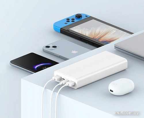 Внешний аккумулятор Xiaomi Mi 22.5W Power Bank 20000mAh PB2022ZM (белый, китайская версия)