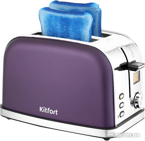 Тостер Kitfort KT-2036-3 (сиреневый)