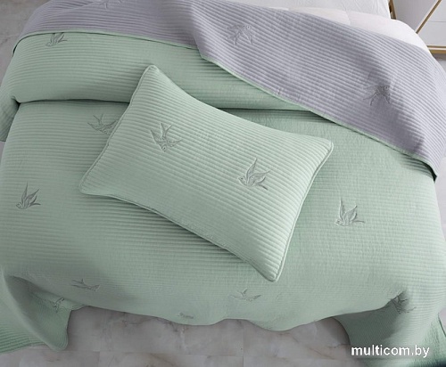 Набор текстиля для спальни Sofi De MarkO Жаклин 230х250 Пок-Жк-230х250з (зеленый)