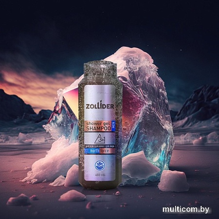 Zollider Гель для душа North Force 3 в 1 (400 мл)