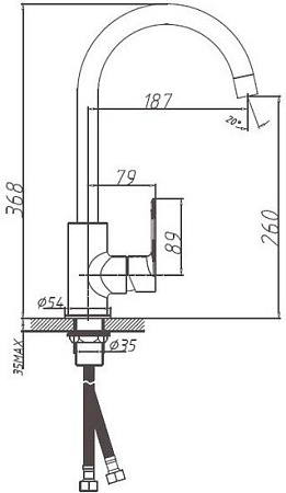Смеситель Haiba HB71505