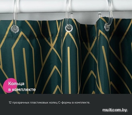 Шторка-занавеска для ванны IDDIS Base BG06P18i11