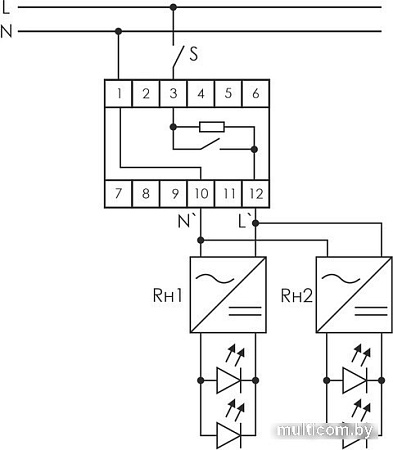 Реле промежуточное Евроавтоматика F&F MK-5-1 EA06.002.001