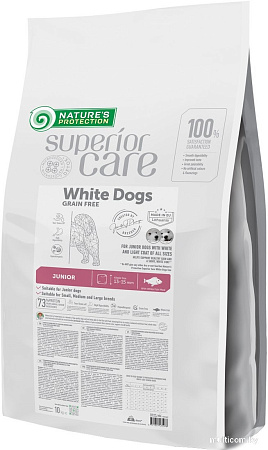Сухой корм для собак Nature's Protection SC White Dogs White Fish NPSC47597 10 кг