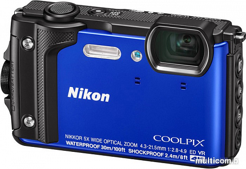 Фотоаппарат Nikon Coolpix W300 (красный)