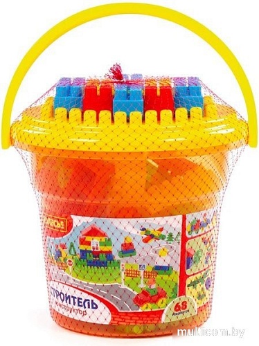 Конструктор Полесье Строитель 24408