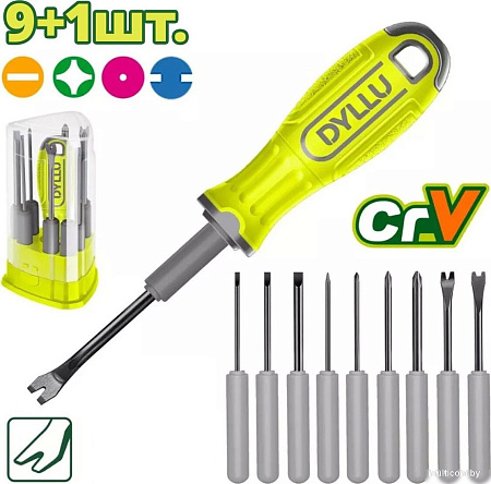 Набор отверток Dyllu DTSS1B10
