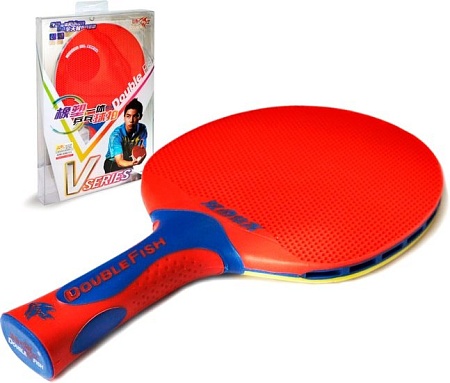 Ракетка для настольного тенниса Double Fish V3 (красный)