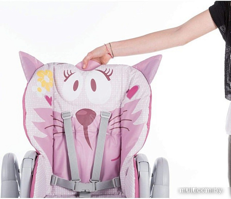 Стульчик для кормления Chicco Polly 2 Start (miss pink)