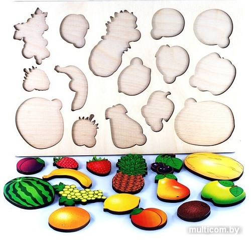 Мозаика/пазл Нескучные игры Фрукты 7988