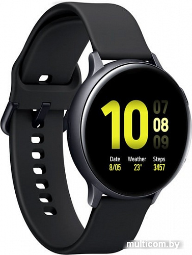 Умные часы Samsung Galaxy Watch Active2 44мм (2 браслета, лакрица)