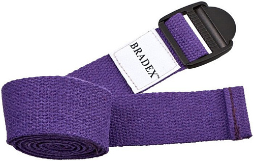 Ремень для йоги Bradex SF 0412 (фиолетовый)