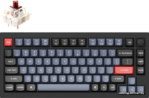 Клавиатура Keychron Q1 V2 RGB Q1-M3-RU (Gateron G Pro Brown)