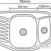 Кухонная мойка Ledeme L67851B-6