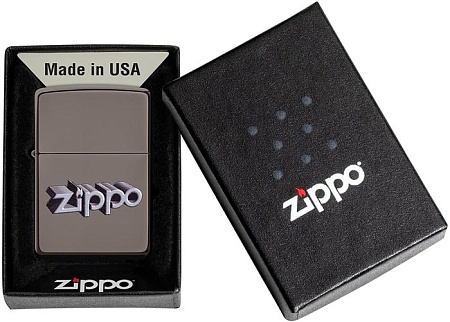 Зажигалка Zippo Design Black Ice 49417