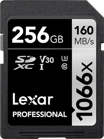 Карта памяти Lexar Professional 1066x SDXC LSD1066256G-BNNNG 256GB