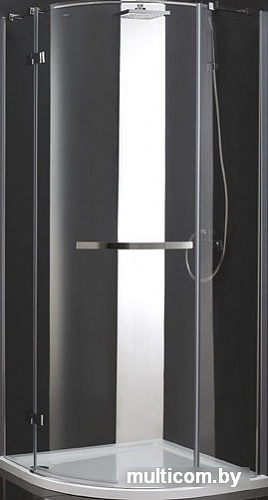 Душевой уголок Cezares Bergamo-W-R-1-100-Arco-C-Cr-L-IV