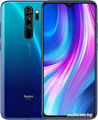 Смартфон Xiaomi Redmi Note 8 Pro 6GB/128GB международная версия (синий)