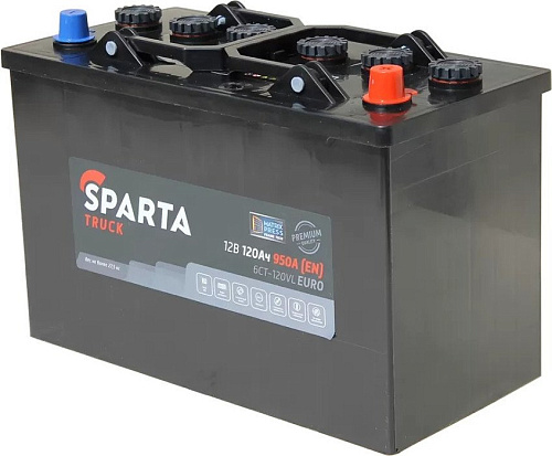 Автомобильный аккумулятор Sparta Truck 6CT-120VL Euro 950A (120 А·ч)