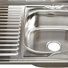 Кухонная мойка Mixline 528181 (правая, полированная, 0.8 мм)