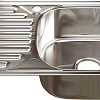 Кухонная мойка Mixline 530530 (правая, полированная, 0.6 мм)