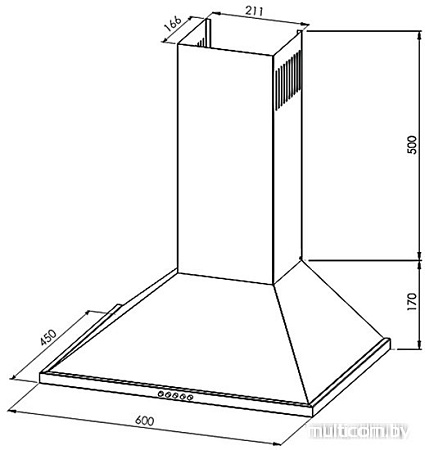Кухонная вытяжка Zigmund & Shtain K 127.61 B