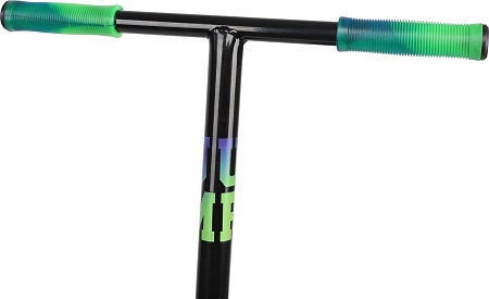 Трюковый самокат Ateox Jump 2024 (черный/нео)