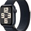 Умные часы Apple Watch SE 2 40 мм (алюминиевый корпус, темная ночь/темная ночь, нейлоновый ремешок)