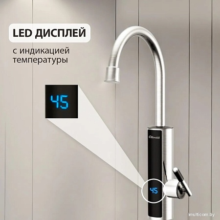 Проточный электрический водонагреватель-кран Olivetti OL-WH4052SS