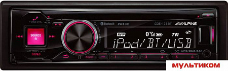 CD/MP3-магнитола Alpine CDE-173BT