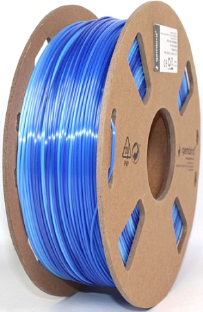 Пластик Gembird PLA Silk 1.75 мм 1000 г (холодный синий)