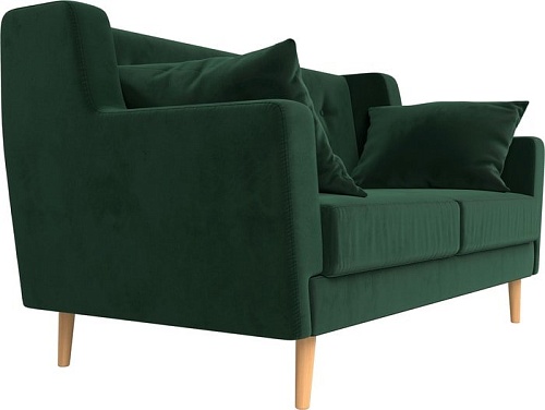 Диван Mebelico Брайтон 2 (велюр, зеленый)