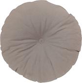 Декоративная подушка Sled Круглая 40x40x10 (бежевый)