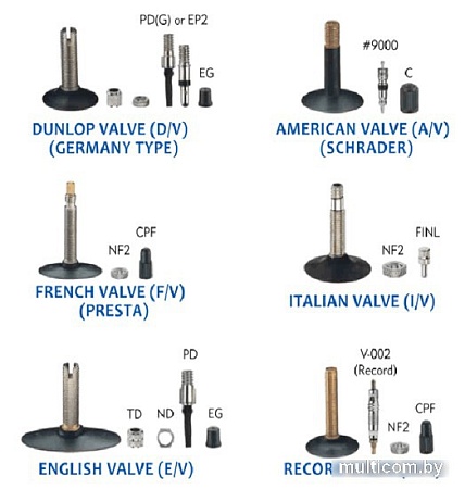 Велокамера Chaoyang 26x1.95/2.125 50/54-559 A/V 48mm Y080203